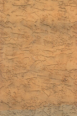 Textured yellow wall