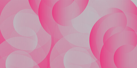 Abstract pastel colorful pink and yellow gradations. Circle effect style art nice
