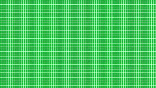 Noise on a old TV screen with grid animation. Screen noise glitch effect animation. Grid motion background.