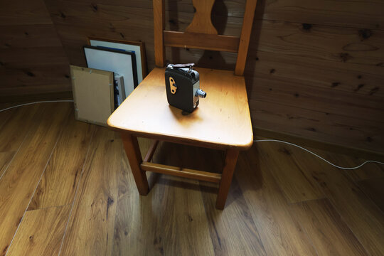 古い8mmカメラ