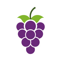 Minimal Grapes Silhouette