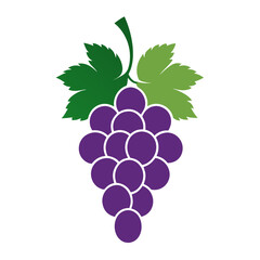 Obraz premium Grape Wine Silhouette