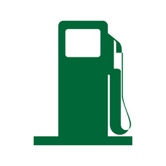 Green Fuel Pump Icon