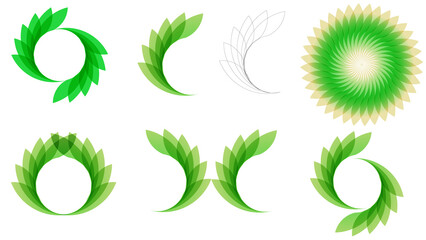 Some green logo design. JPG