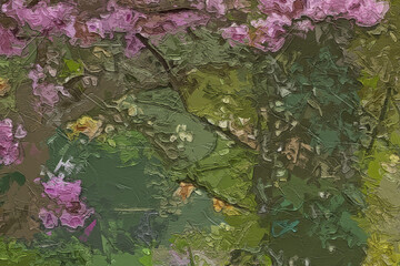 Various oil paintings, flowers, tulips, butterflies, plum blossom scenery, mandarin ducks, red leaves, lakes, roses, peonies, swallows, forests