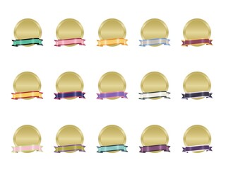 いろいろメダルリボンセット27