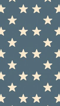 Starry minimalist blue pattern mobile wallpaper