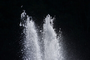 飛沫　水の造形