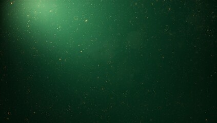 A green background with a lot of glitter