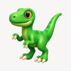 Obraz premium Cute cartoon dinosaur illustration.