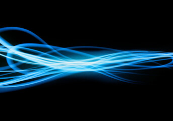 Blue Abstract Fluid Tribal Band background image. abstract blue wave