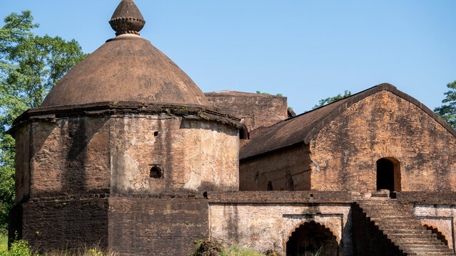 Tolatol Ghar of the Ahom Kingdom at Sibsagar in Assam India 13