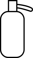 Campfire Icon ,Fire Flame, Bonfire, Camping, Outdoor Adventure, Nature Travel, Night Camp, Heat Source, Survival, and Wilderness Symbols in Modern Flat Vector Style, simple campfire with flames,