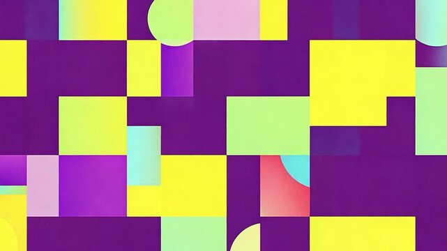 abstract background with colorful squares