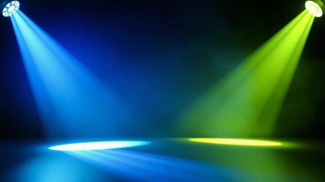 stage lights and spotlight