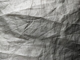 Fototapeta premium Crumpled Grey Fabric Texture