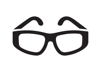 Safety glasses icon, Safety glasses Black vector