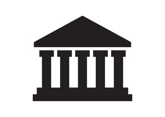 Temple icon, Temple Black vector