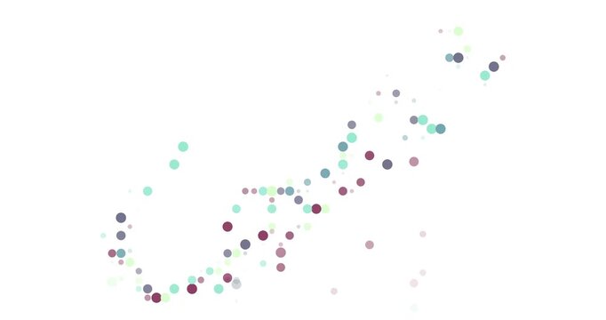 Digital Circles Converge Forming Bermuda Map Contour