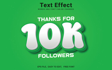 Editable 10k 3d text effect in Illustrator