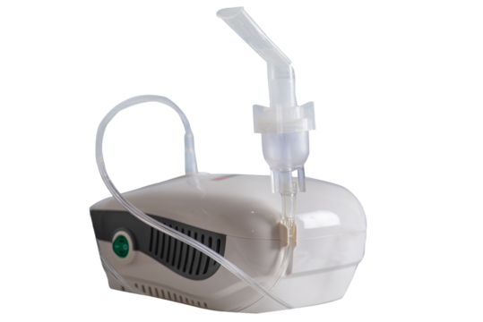 Modern nebulizer with a tube