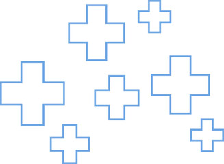 Medical Cross Seamless Pattern