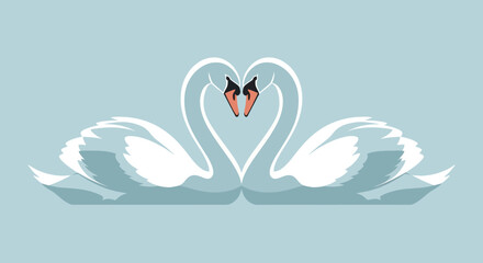 A fresh green avocado cut in half with the seed visible. A simple vector illustration for a healthy diet and vegetarian food concepts