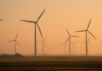 Wind Farm Generating Renewable Electricity