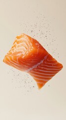 Delicious low-fat and healthy salmon food
