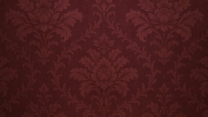 Elegant vintage floral wallpaper design.