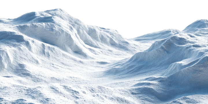 Snow-capped mountain range, detailed texture