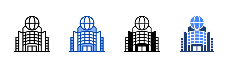 Emporium icon set multiple style collection