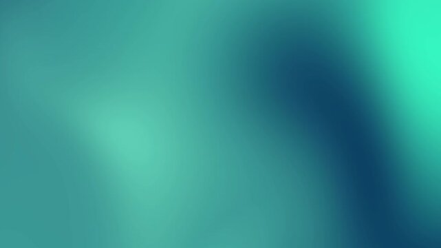 Dynamic Abstract Blue Green Gradient Flowing Motion Background.