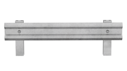 3d rendering highway fence