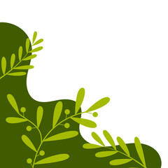 Aesthetic Leaf Corner