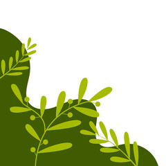 Aesthetic Leaf Corner