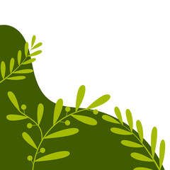 Aesthetic Leaf Corner