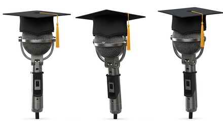卒業式 マイク ３台セット