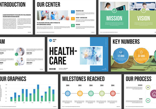 Healthcare Center Presentation Template