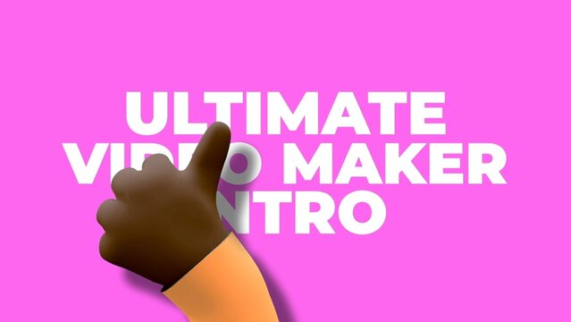 Typographic Hand Explainer Scene 02