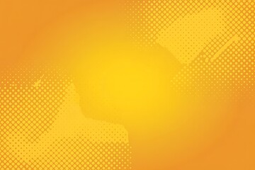 Abstract yellow and orange gradient background with halftone dots pattern
