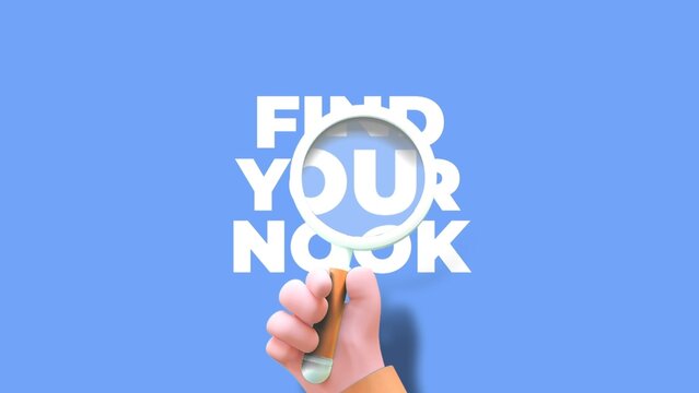 Typographic Hand Explainer Scene 07