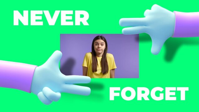 Typographic Hand Explainer Scene 08