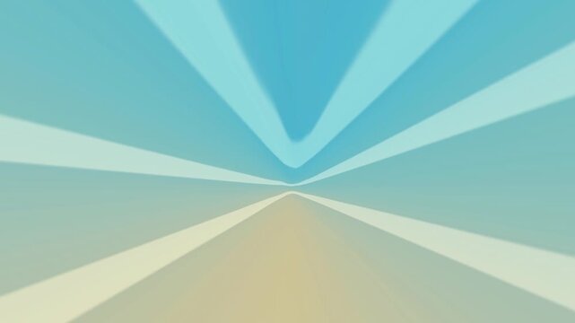 Blue coloured ray animation background video of sky in reference of flight