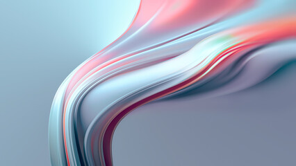 Soft Flowing Colors Create a Serene Abstract Background