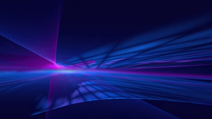 Naklejka na ściany i meble Colorful Abstract Background With Dynamic Light Patterns