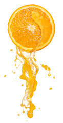 orange juice splash