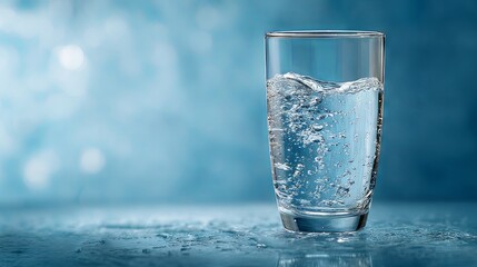 Crystal spring water as a source of life and purity