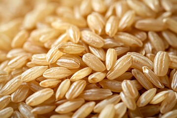 Brown rice with detailed surface texture high resolution picture