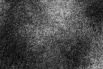 Fototapeta premium Abstract black and white textured fabric surface pattern